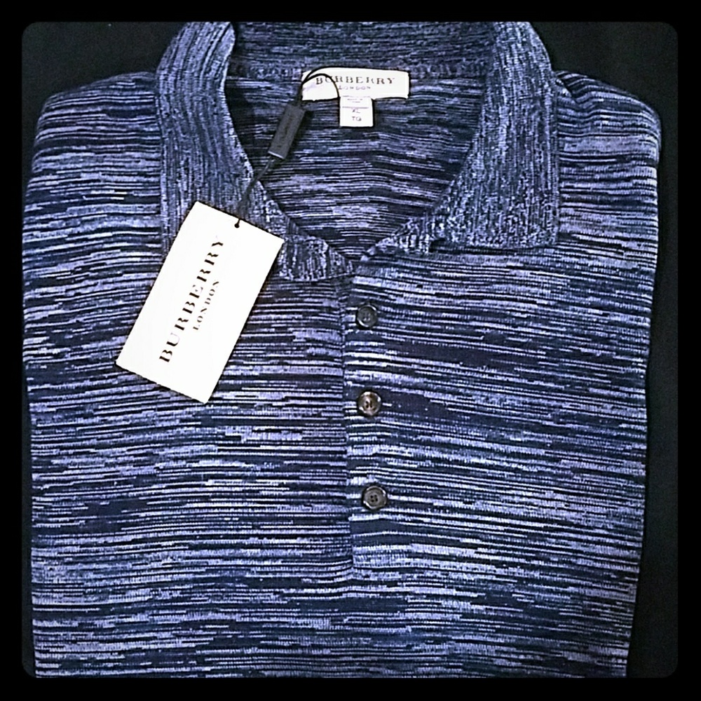 BURBERRY LONDON SHORT SLEEVE LIGHT WEIGHT SWEATER